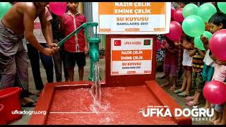 Bangladeş'te Bir Su Kuyumuz Daha Dualarla Açıldı