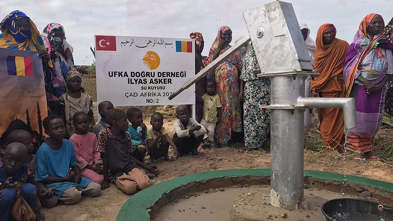 Afrika Çad'da 2 No'lu Su Kuyumuz Açıldı