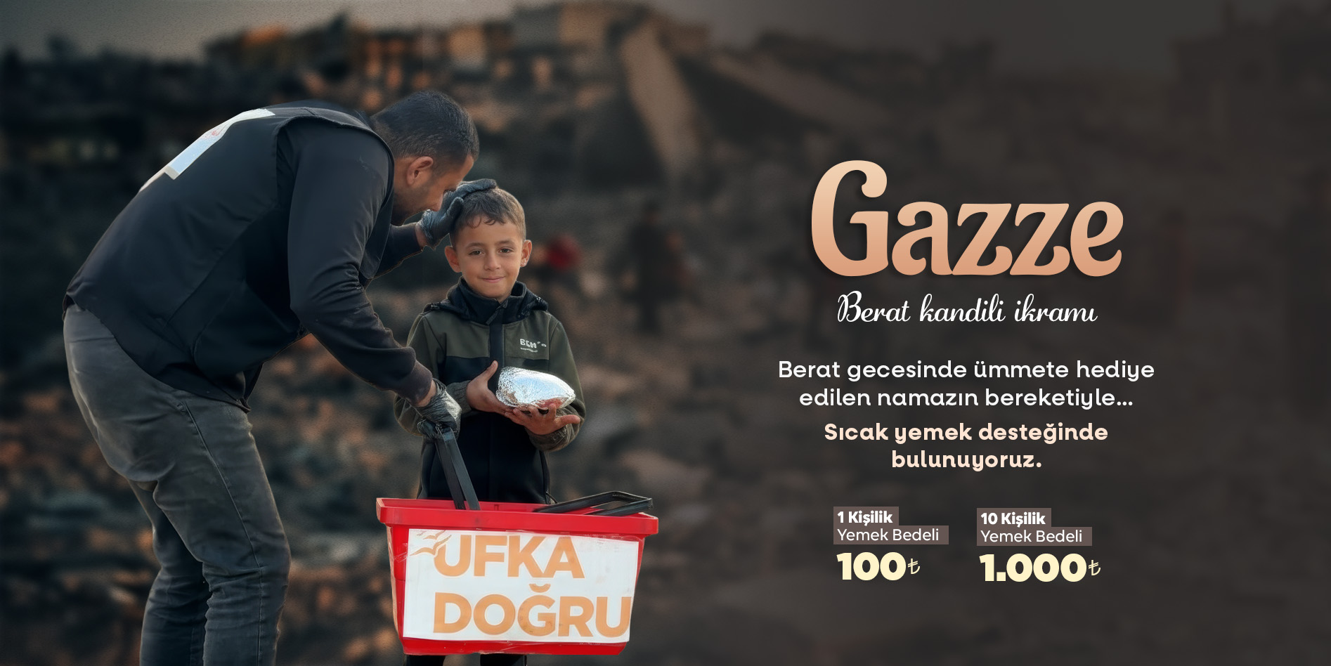 Gazze Berat Kandili İkramı