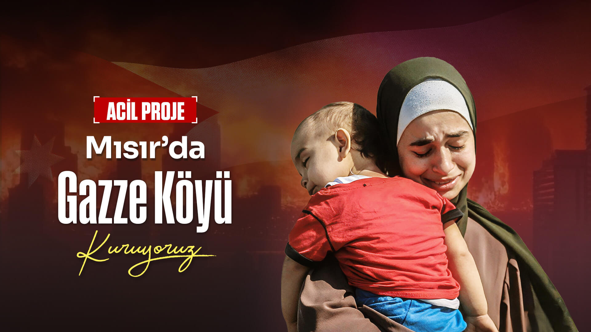 Mısır'da Gazze Köyü Kuruyoruz