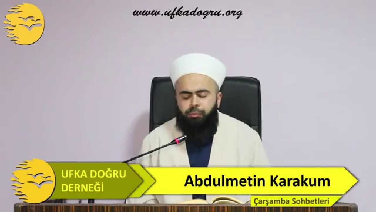 Abdumetin Karakum Hocamızın Helal ve Haram Gıdalar Sohbeti 29.04.2015