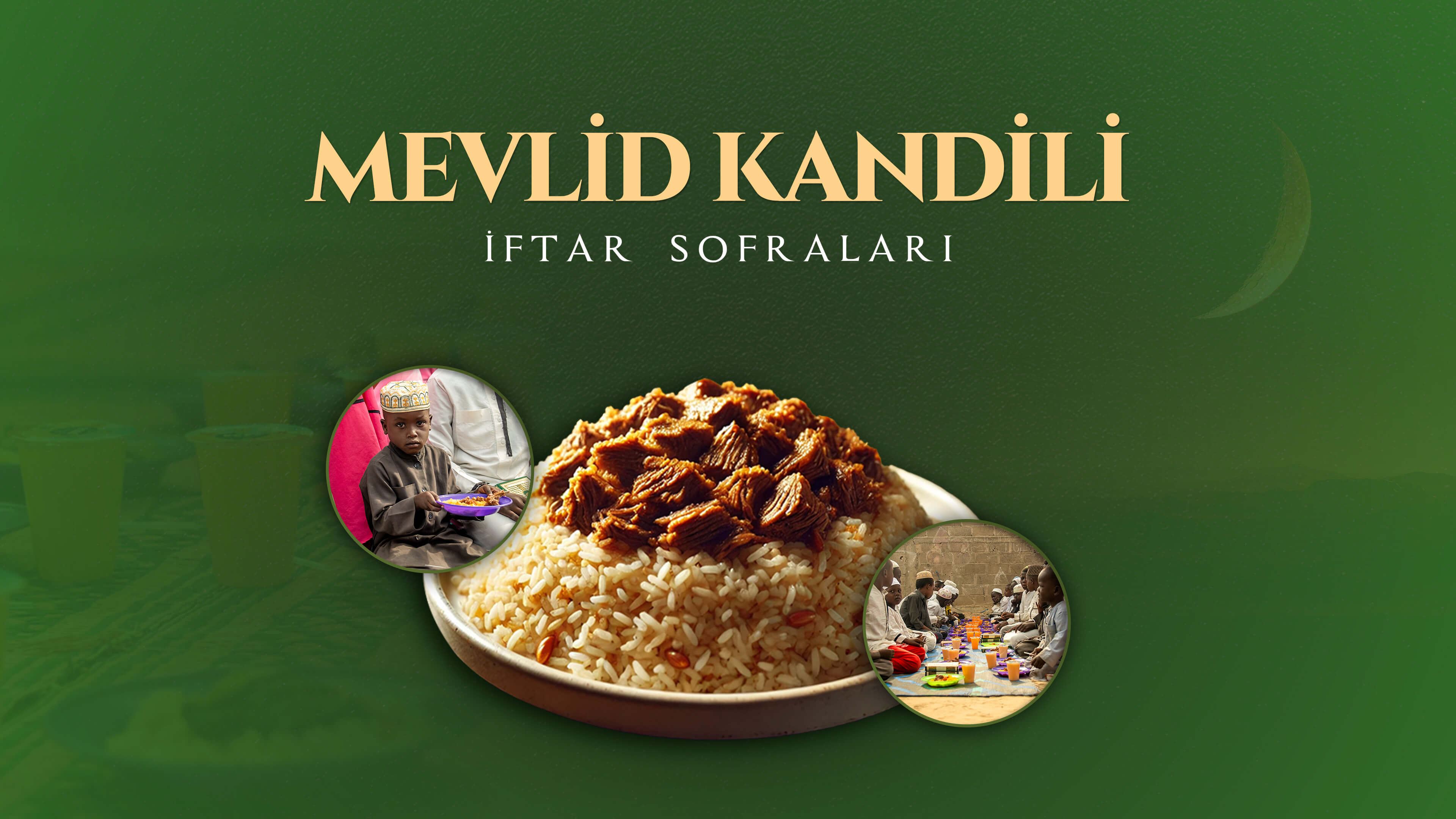 Afrika'da Mevlid Kandili İftar Sofraları