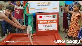 Bangladeş'te Su Kuyumuz Dualarla Açıldı